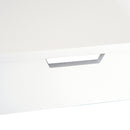 Dressing Table Desk Flip-up Mirror Multi-Purpose Large Space 2 Drawers Modern - White