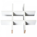 Dressing Table With Cushioned Stool-White