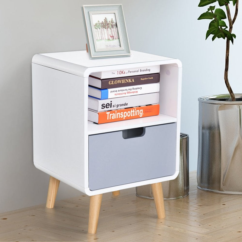 Bedside Table, 40Lx38Wx58H cm
