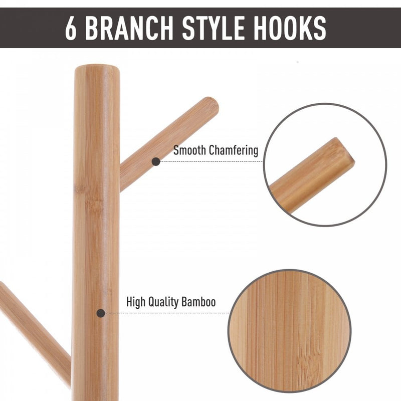 Coat Rack Storage Bench, 180H cm