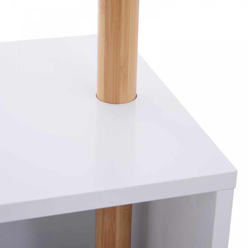 Coat Rack Storage Bench, 180H cm