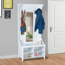 Mirror Cabinet, 80Lx40Wx170H Cm-White