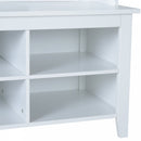 Mirror Cabinet, 80Lx40Wx170H Cm-White