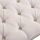 Bench Bedside, Linen, 51H cm-Beige