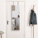 Mirror Jewellery Storage Cabinet W/LED Lights White