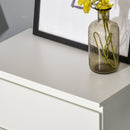 Chest of Drawers, 4 Drawers Storage Cabinet Floor Tower Cupboard for Bedroom Living Room, White Sideboard Room