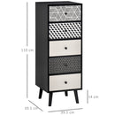 Chest of Drawers, 5 Drawer Dresser, Vertical Storage Organizer Unit for Bedroom, Living Room Bedroom