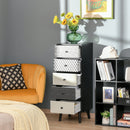 Chest of Drawers, 5 Drawer Dresser, Vertical Storage Organizer Unit for Bedroom, Living Room Bedroom