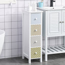 Chest of Drawers, 4 Drawer Dresser, Storage Organizer Toilet Tissue Cabinet for Bedroom, Bathroom Cabinet, Unit