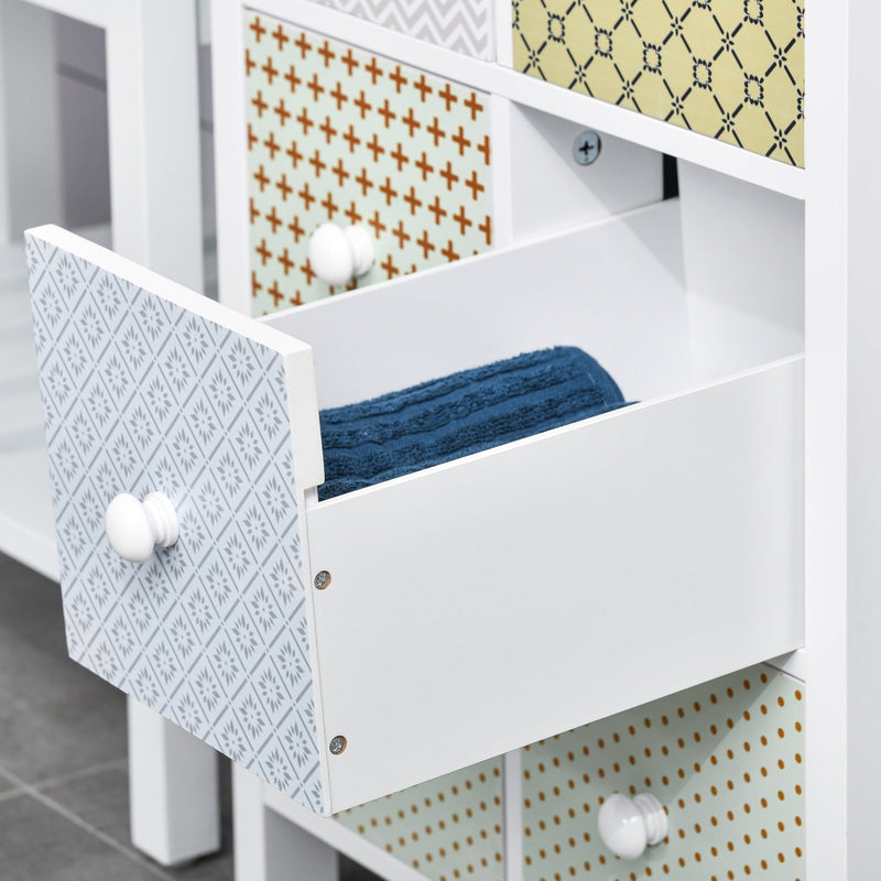 Chest of Drawers, 8 Drawer Dresser, Storage Organizer Unit for Bedroom, Bathroom Cabinet Bedroom Living Room