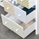 Chest of Drawers, 8 Drawer Dresser, Storage Organizer Unit for Bedroom, Bathroom Cabinet Bedroom Living Room