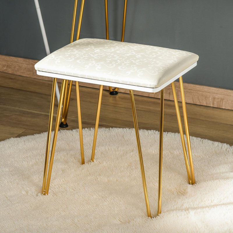 Makeup vanity clearance and stool
