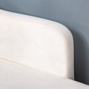 Deluxe Chaise Longue Designer Retro Vintage Style Sofa Lounge Day Bed With Bolster Cushion White Arm Rest Seat Sponge Modern