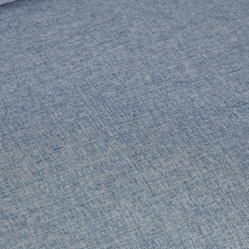 Faux Suede 5-Position Futon Single Sofa Bed Blue
