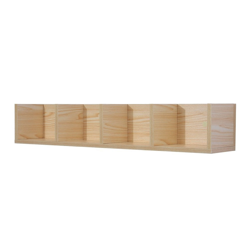 95Lx17Wx16.5H cm Multi-Media Storage Wooden Shelf