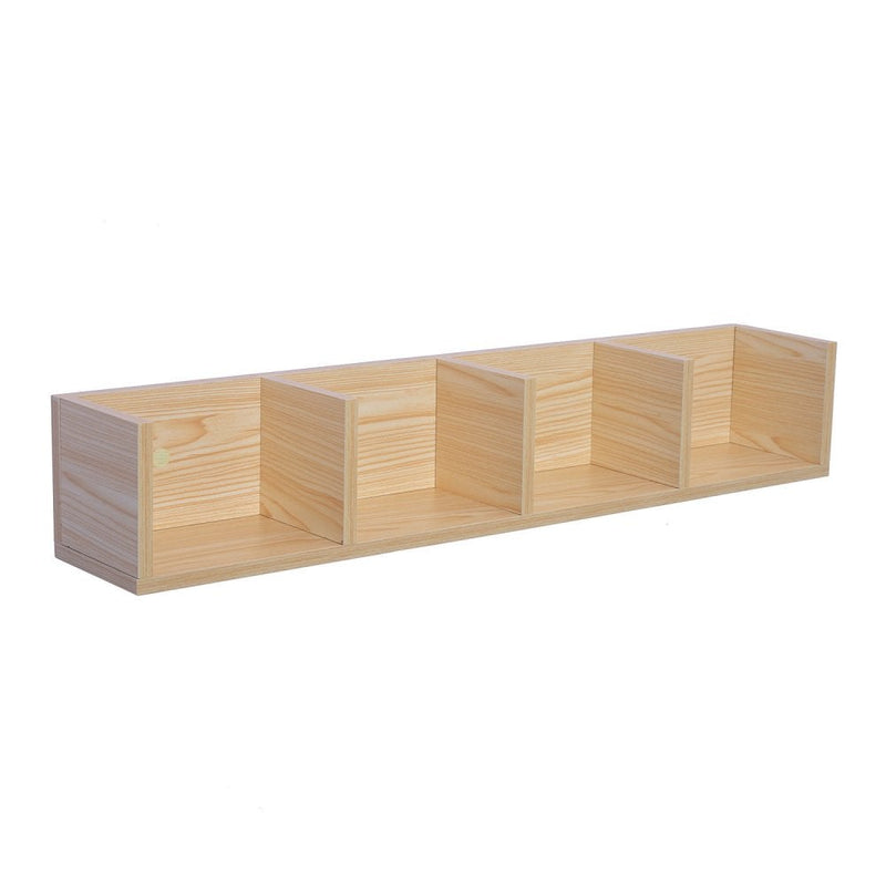 95Lx17Wx16.5H cm Multi-Media Storage Wooden Shelf