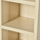 HOMCOM Multimedia Table - Pine Effect