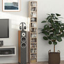 HOMCOM Multimedia Table - Pine Effect