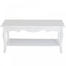 Coffee Table, 94Lx44Wx42H cm-White |