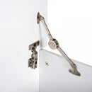 Wooden Storage Box Clothes Toy Chest Bench Seat Ottoman Bedding Blanket Trunk Container with Lid - White