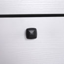 Shoe Storage Cabinet, 3 Drawers, Chipboard-White