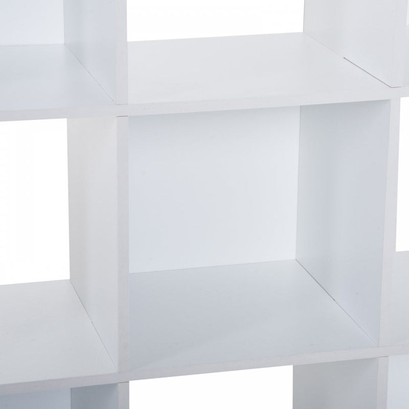 Display Cabinet, 9 Cubes 3-Tier, Particle Board-White