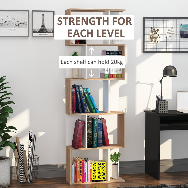 Room and board clearance leaning bookshelf