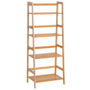 Bookshelf - 4-Tier - Bamboo - 48Lx30Wx119H
