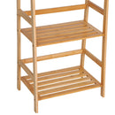 Bookshelf - 4-Tier - Bamboo - 48Lx30Wx119H