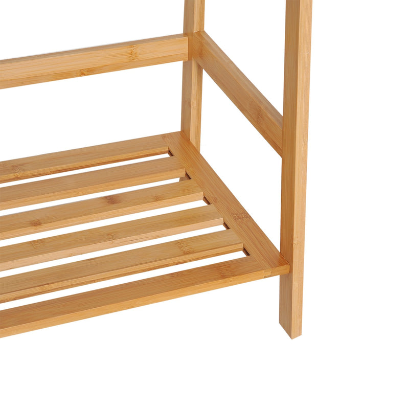 Bookshelf - 4-Tier - Bamboo - 48Lx30Wx119H