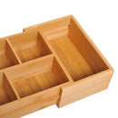 Organiser, Bamboo Expandable, 24.6Lx17.6Wx7H cm