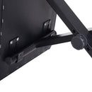 Foldable Piano Stool, 39Lx29Wx51H cm-Black