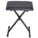 Foldable Piano Stool, 39Lx29Wx51H cm-Black