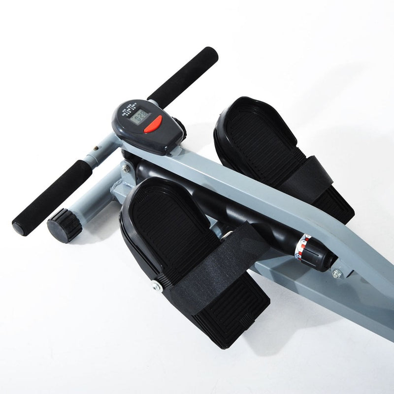 Cardio Rowing Workout Machine Body Tonner Home Gym Training Fitness W/Monitor