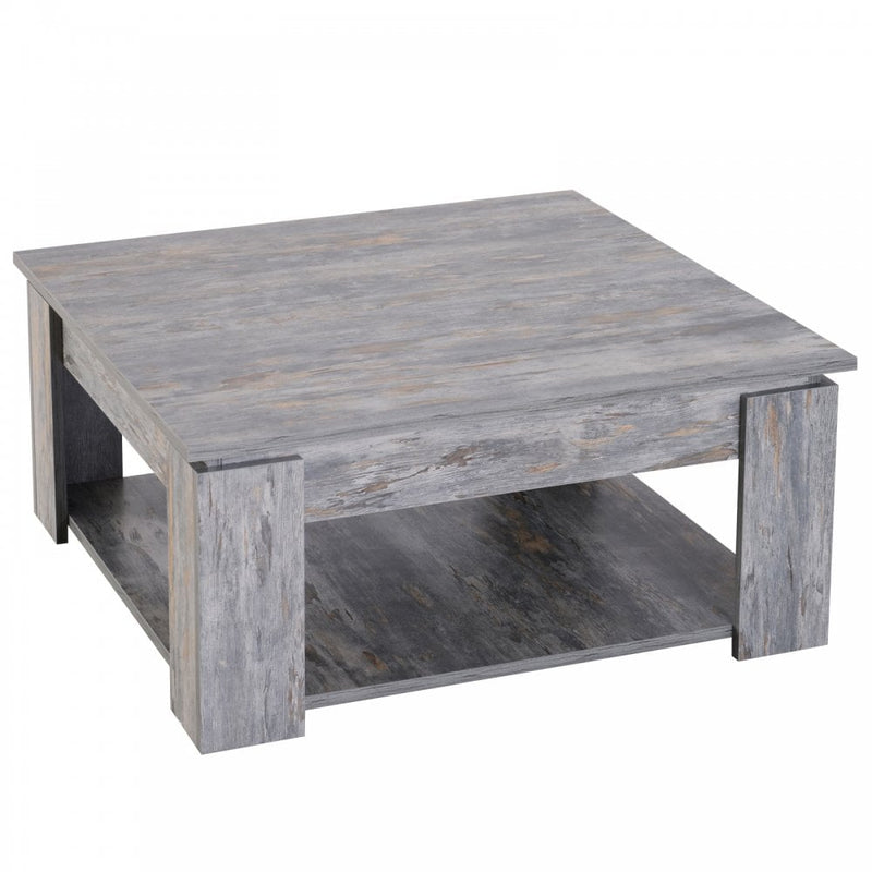 Coffee Table, 36H cm - Wood Grain Colour