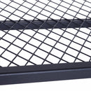 HOMCOM Industrial Style Coffee Table - Brown & Black