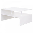 HOMCOM Contemporary Coffee Table  - White