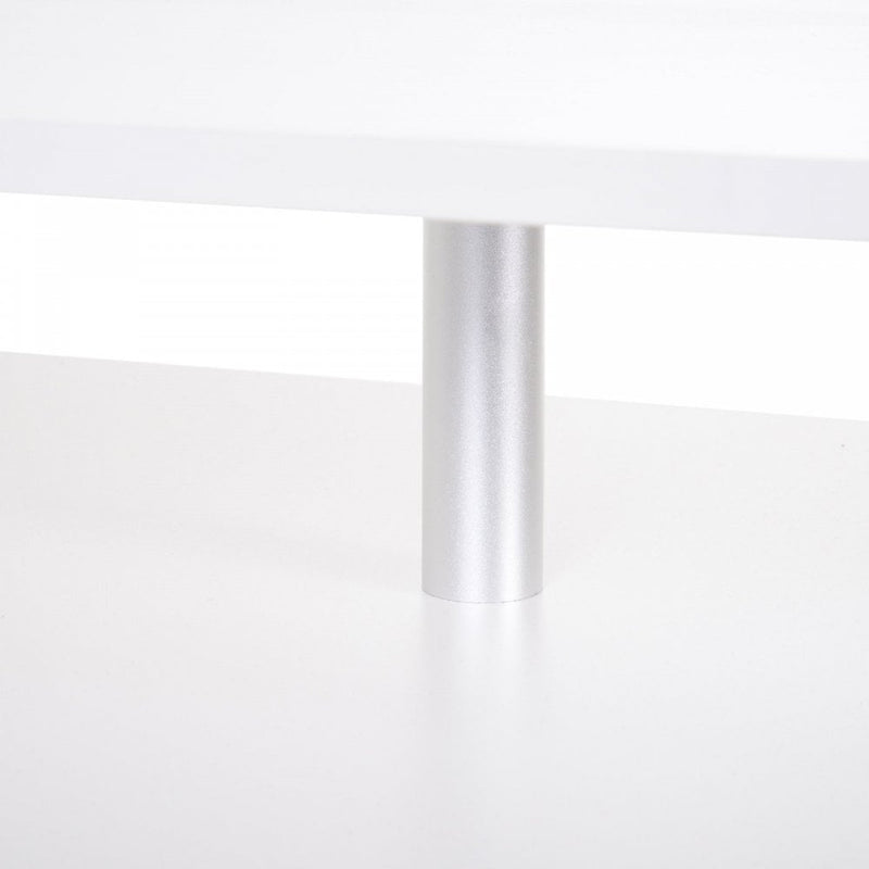 HOMCOM Contemporary Coffee Table  - White