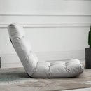 Folding Lazy Floor Sofa Chair - Grey