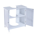 HOMCOM Sink Base Cabinet-White