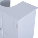 HOMCOM Sink Base Cabinet-White