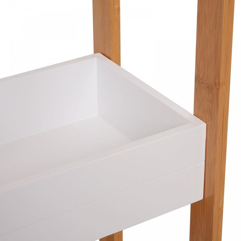 Bathroom Shelves, 3-Tier-Bamboo