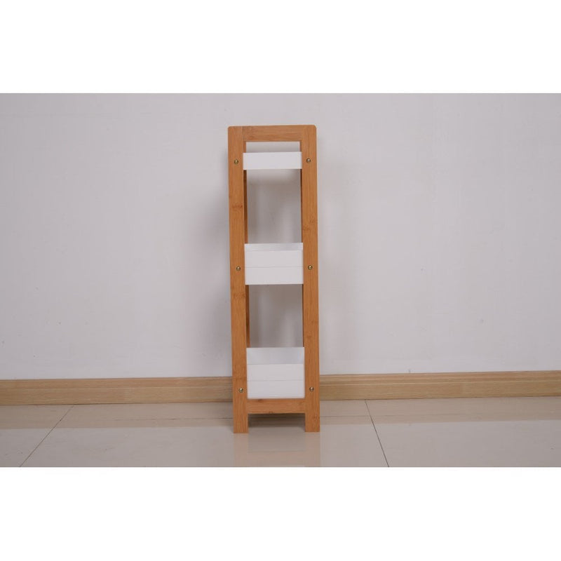 Bathroom Shelves, 3-Tier-Bamboo