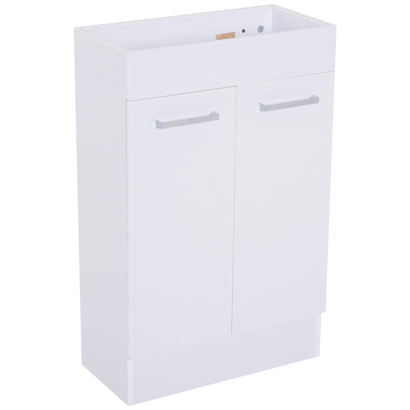 kleankin  Bathroom Cabinet Washstand-White