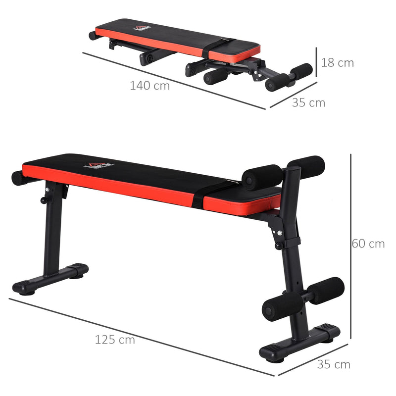 Multifunctional Sit Up Bench Adjustable Leg Placements Exercise Foldable Exercise Machine for Home, Office and Gym Placement Home