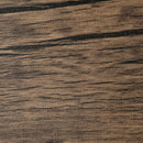 Computer Desk with Shelves, Wood Grain Writing Desk with 2-Tier Storage Shelves Home Office Desk Study Table Work Desk Corner Desk, Brown