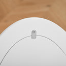 Free Standing Full Length Child's Dressing Mirror With Storage Shelf White