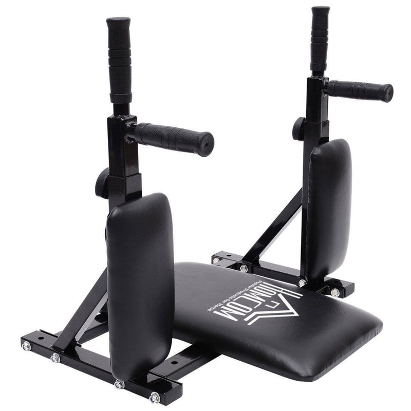 Wall Mounted Dip Station Rack-Black