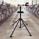 HOMCOM Adjustable Bicycle Repair Stand - Black