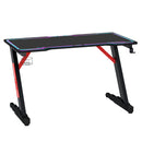 HOMCOM Gaming & Computer Desk - Black & Red